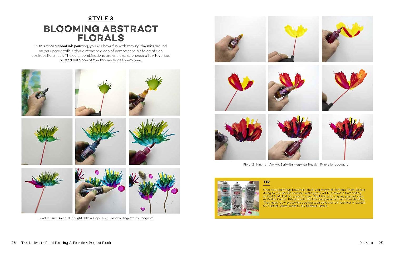 Ultimate Fluid Pouring & Painting Project Book
