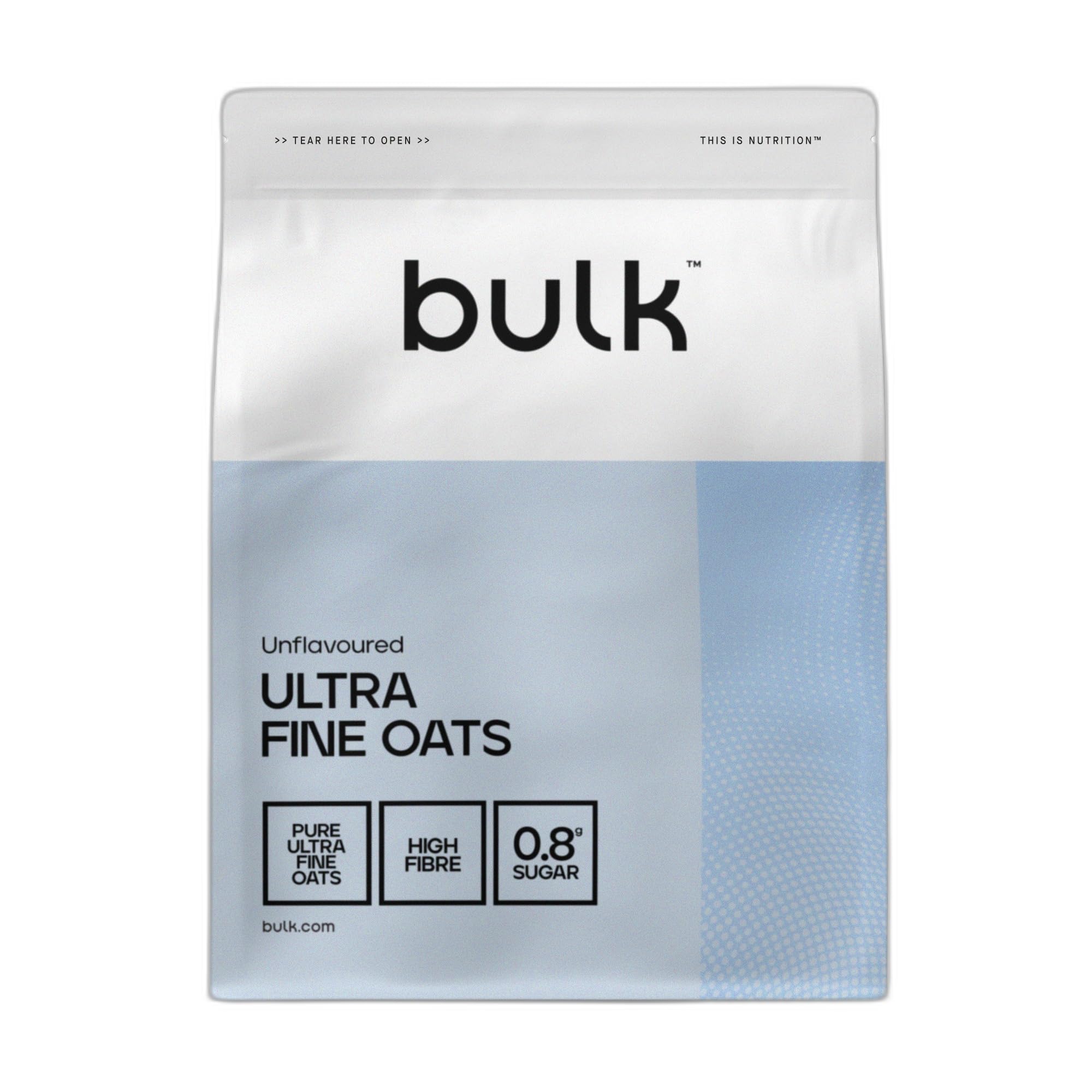 Bulk Ultra Fine Scottish Oats, 2.5 kg, 50 Servings, Packaging May Vary