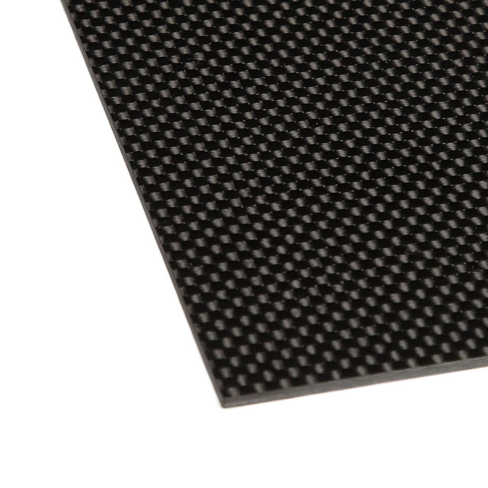 Yosoo Health Gear Plaque en Fibre de Carbone - Panneau Sergé à Haute Dureté avec Surface Brillante pour Modèle (75 * 125)