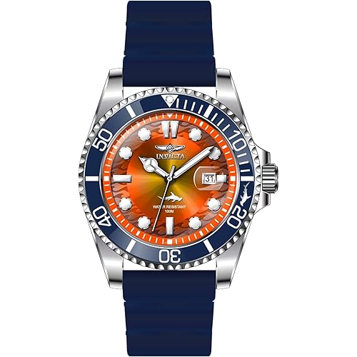 Invicta Pro Diver Men 43mm Stainless Steel Steel Black dial