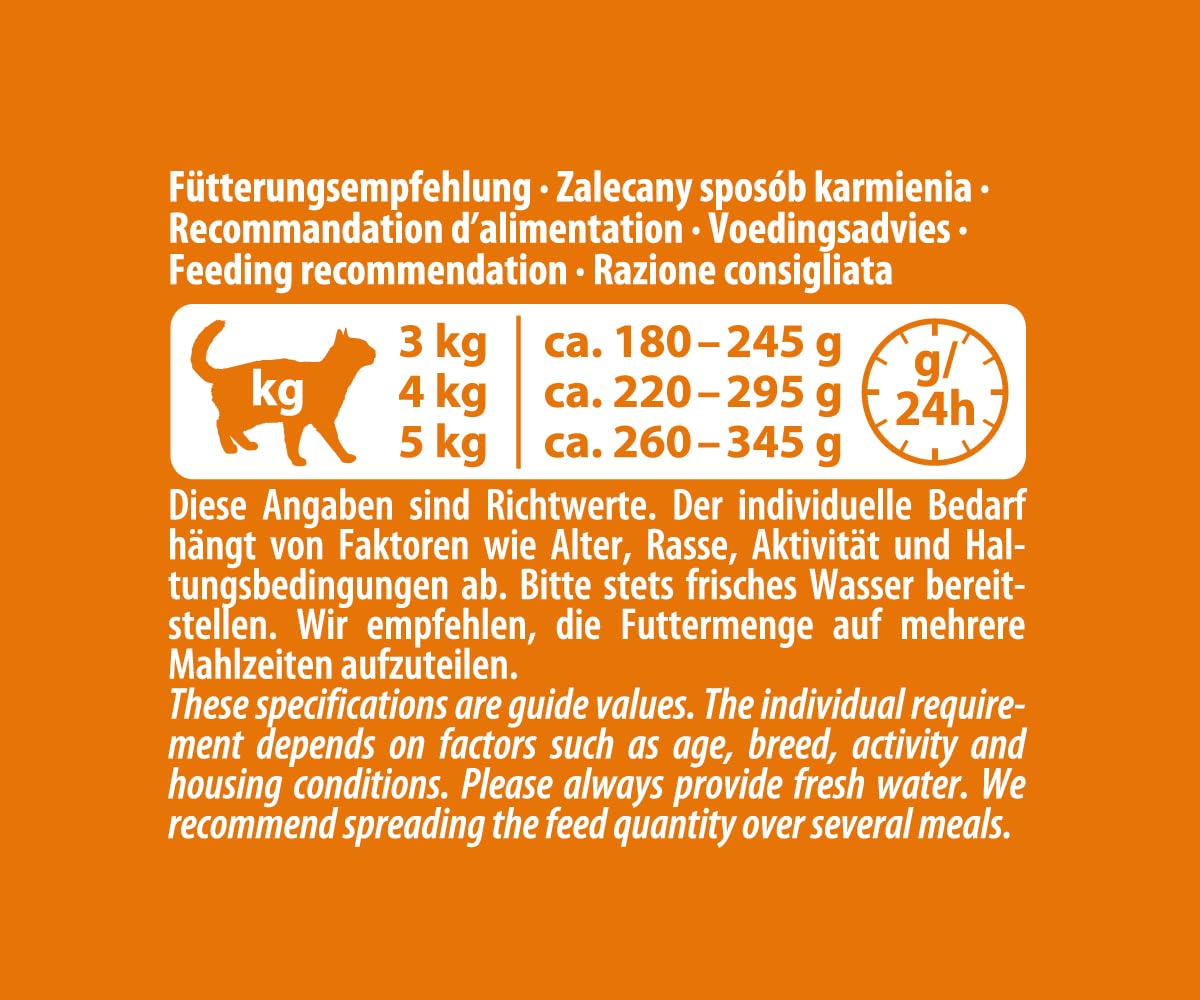 animonda Vom Feinsten Adult Rffinesse karma dla kotów w galarecie z kurczakiem i indykiem (24 x 85 g), mokra karma z tauryną i witaminą D3, bez dodatku soi, cukru i konserwantów