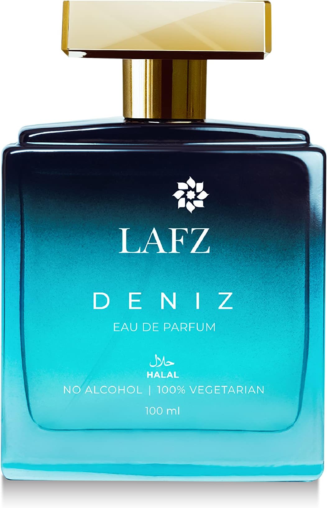 Lafz Deniz Eau De Parfum | No Alcohol Perfume for Men | Premium Long-Lasting Fragrance | Skin Friendly | Musk Fragrance EDP - 100 ml