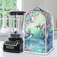 Vista 167 de doginthehole Hummingbird Blender Covers for Kitchen, Washable Appliance Covers Anti Fingerprint Stain Resistant Polyester Blender Dust Cover