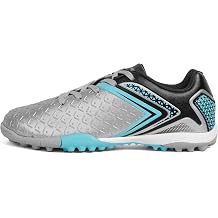 Girls Boys Indoor Soccer Shoes Kids Turf Training Football Cleats Youth TF Durable Futsal Soccer Sneaker Littel/Big Kid