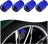 Vista 9 de 4 piezas de tapas de vástago de válvula de neumático, cubiertas de vástago de válvula de aire de neumático impermeables con anillo de goma, cubierta