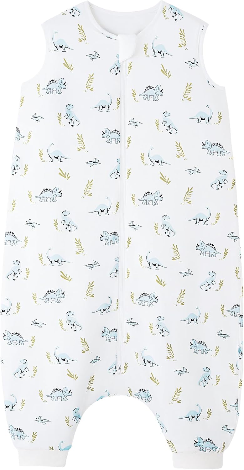 Baby Sleeping Bag Walker Sleep Sack with Feet 1.0 TOG Wearable Blanket Sleeveless Toddlers Winter 6Months-4T