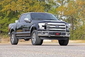 Rough Country 2 Leveling Kit for 2014-2024 Ford F-150 | Anodized Red - 569RED