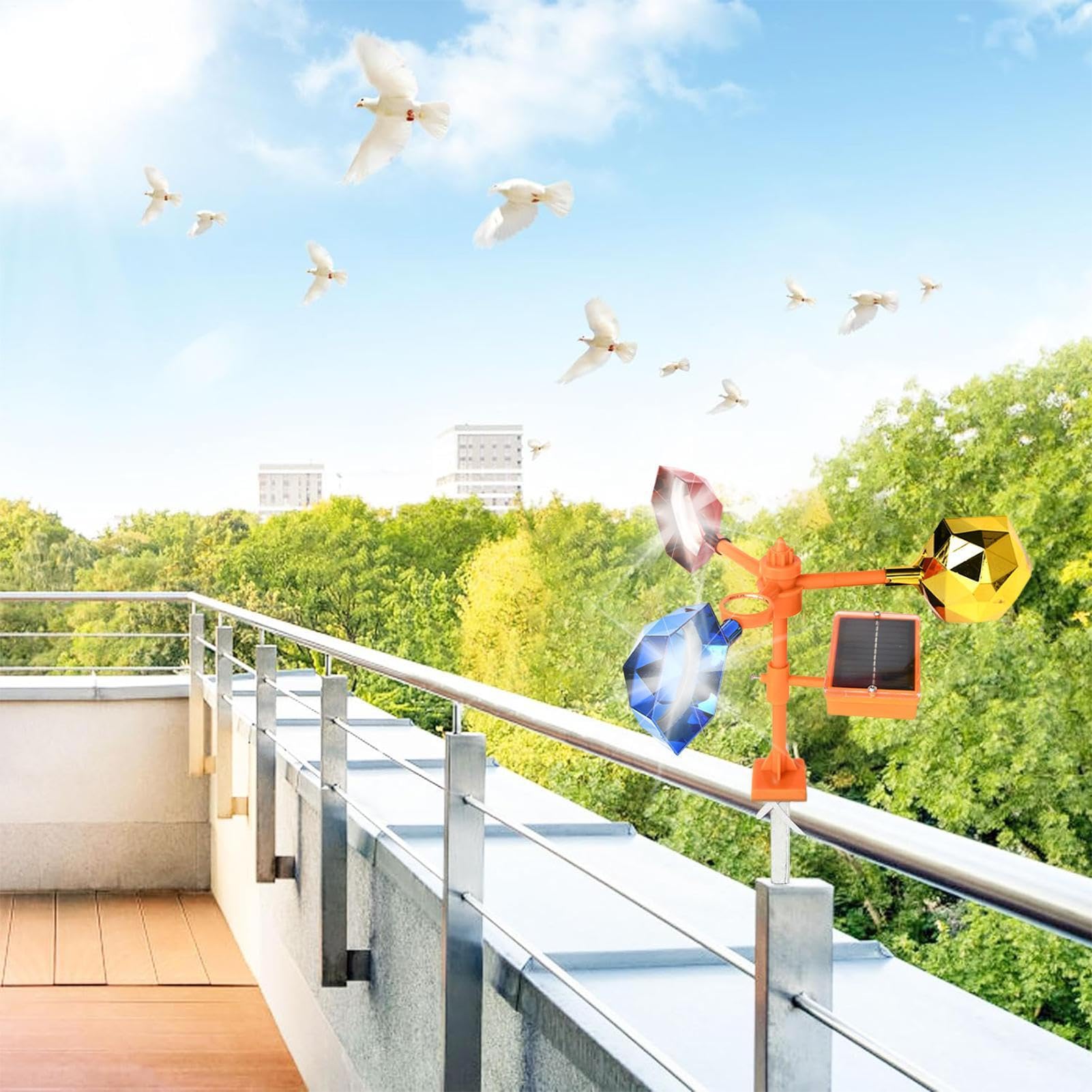 Vogelabwehr für draußen Witterungsbeständiges Steuergerät