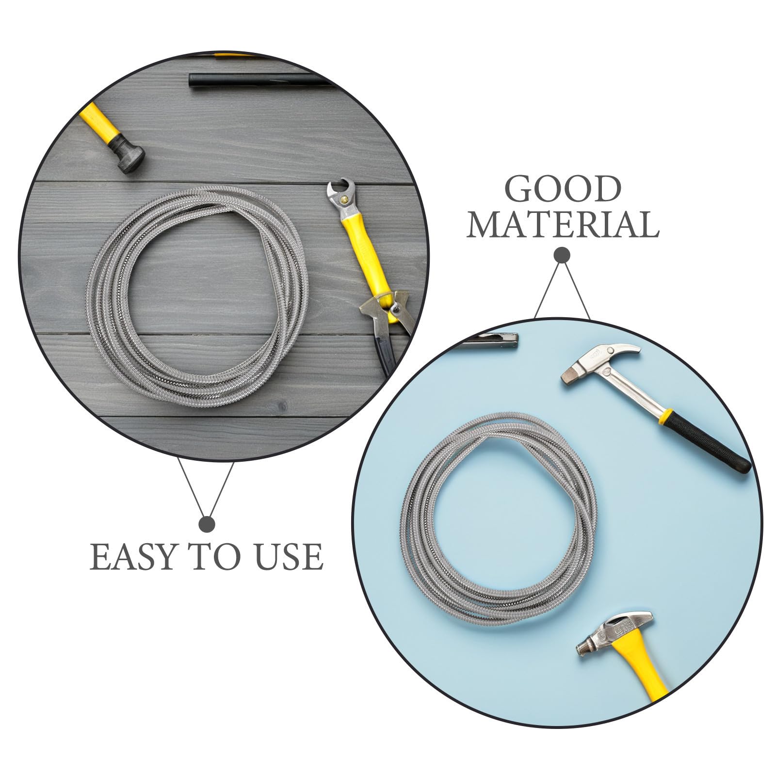 Tubo Flexible de Acero Inoxidable de 4 Metros para Cable Electrico