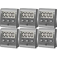 Elegant Digital Kitchen Timer Stainless Steel - Loud Alarm - Model eT-78