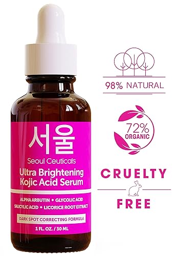 Miniatura 8 de SeoulCeuticals Suero de ácido kójico + crema de mucina de caracol - Set coreano antienvejecimiento para el cuidado de la piel