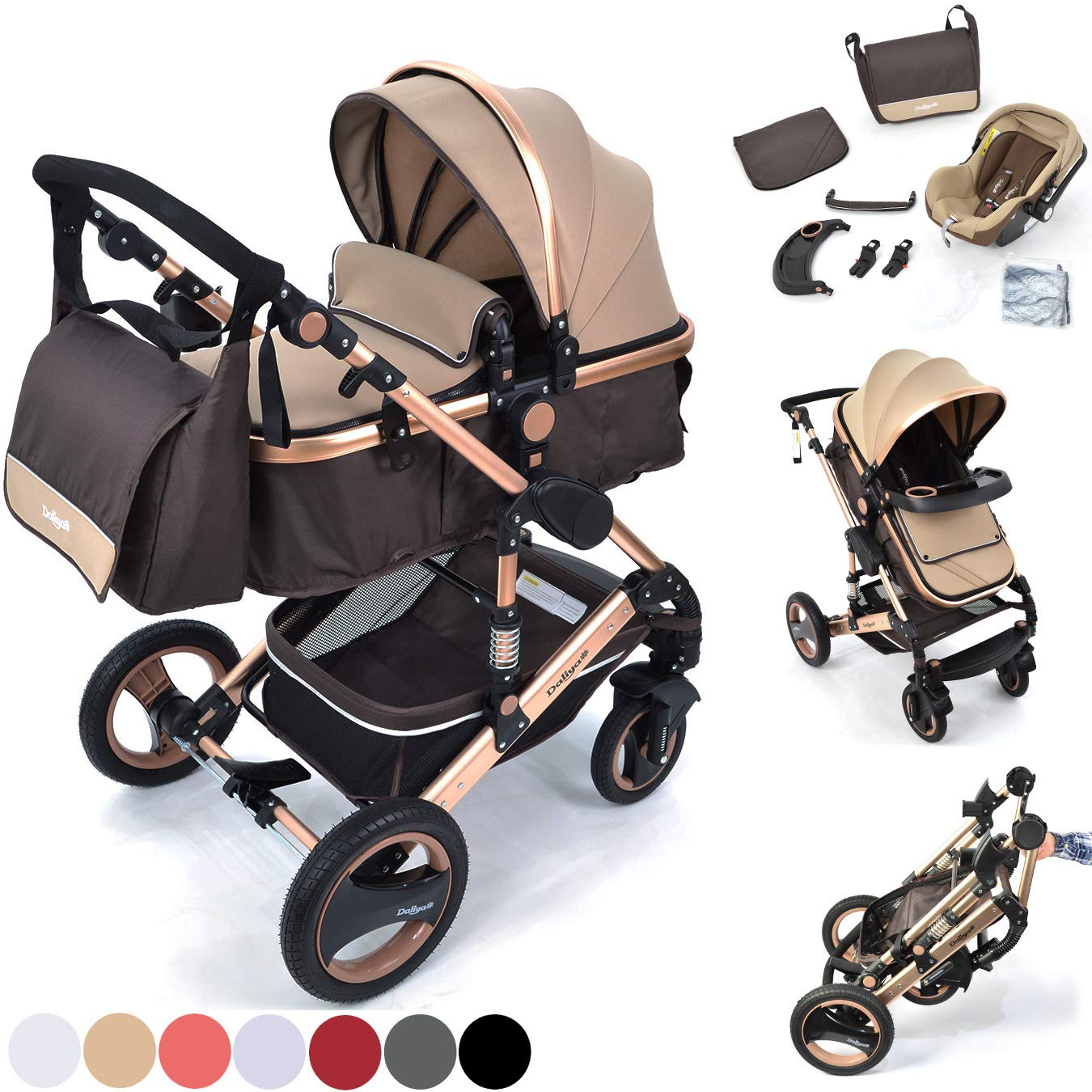 real kinderwagen 3 in 1