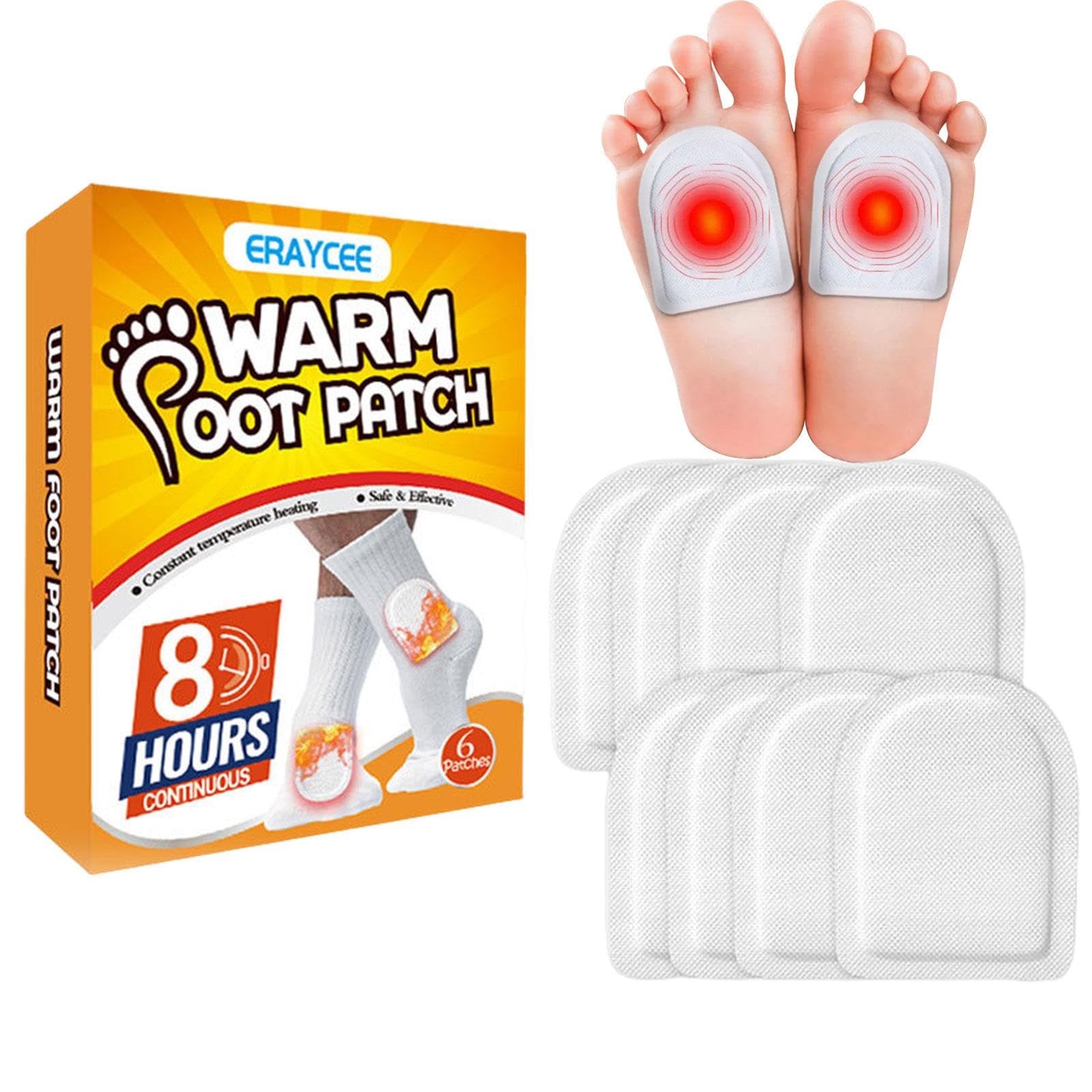 Buy Heat Patches for Foot, Safe Adhesive Heat Patch, Feet Warmers for Outdoor Activities Skiing