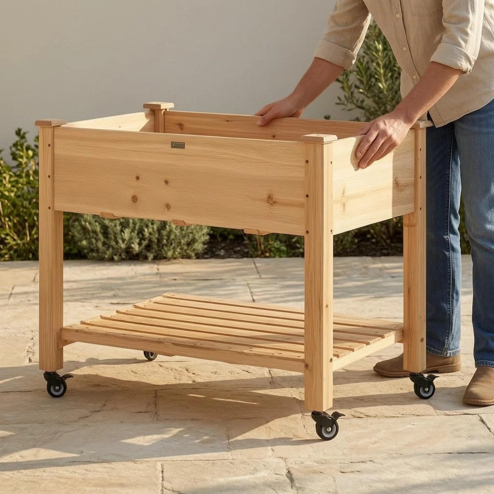 Fioriera Da Giardino In Legno