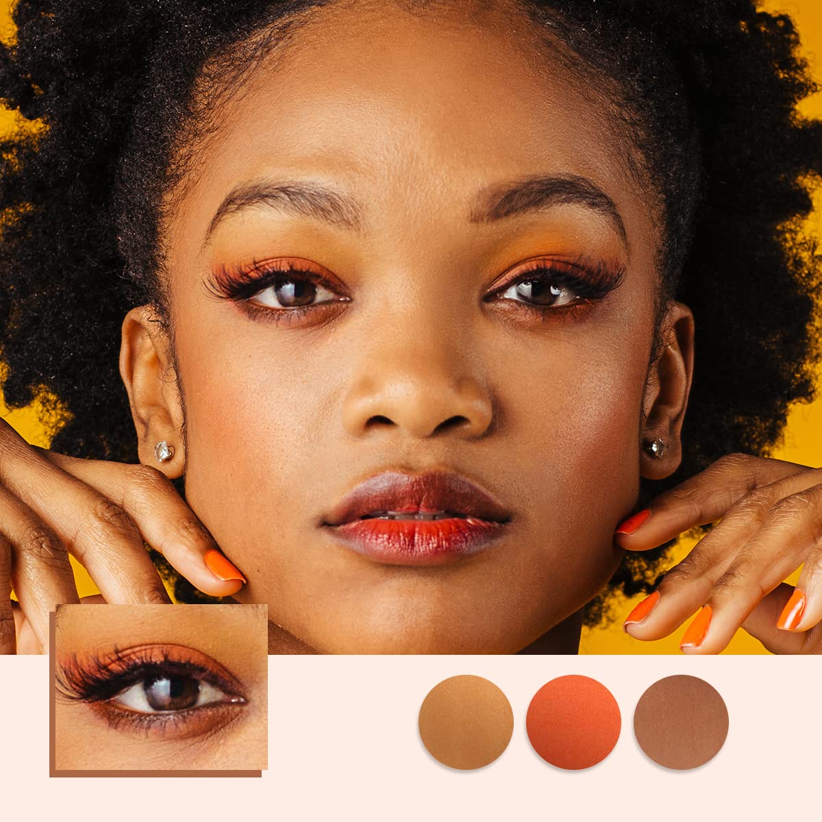 CATKIN 9 Colores Paleta Sombras de Ojosde larga duración y alta pigmentació | Sombra de ojos con purpurina y mate, fácil de difuminar, sin grumos ni polvo, perfecta para looks naturales o nocturnos