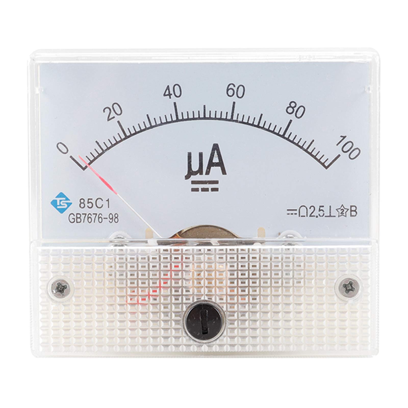 AMP Microamp Amperometro Corrente Meter Gauge DC 0-100uA