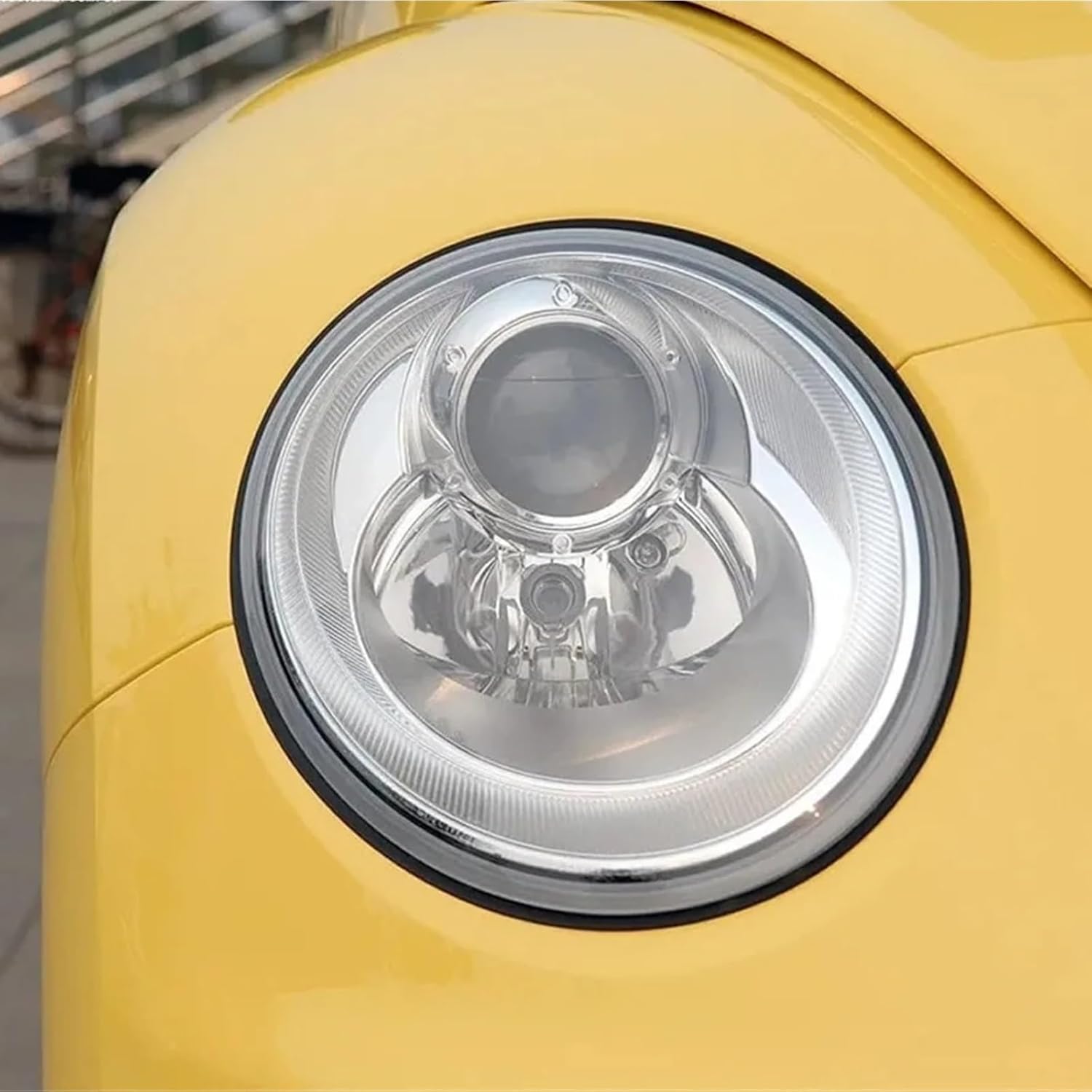 Compatible For VW Beetle 2003-2012 Headlamp Lamp Cover Headlight Shell Transparent Mask Lens Plexiglass Replace The Original Lampshade(2PCS left and right)