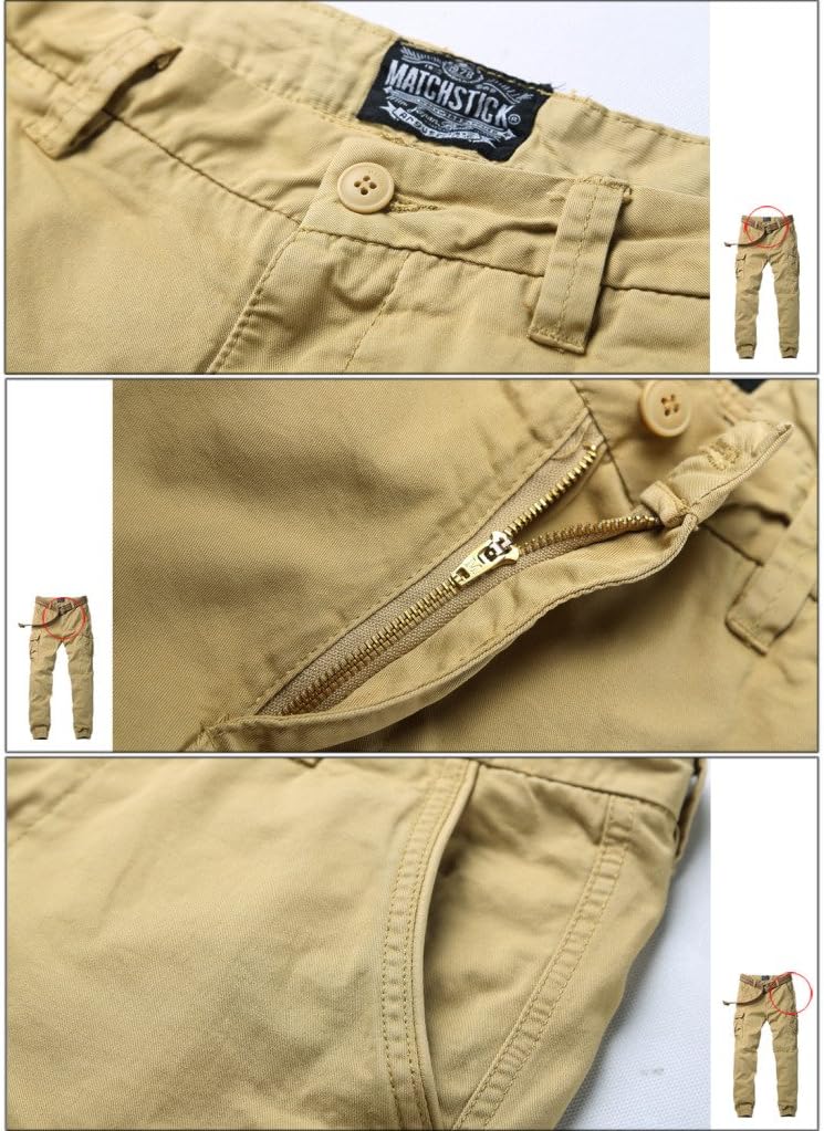 Match Mens Twill Jogger Pants - Image 5