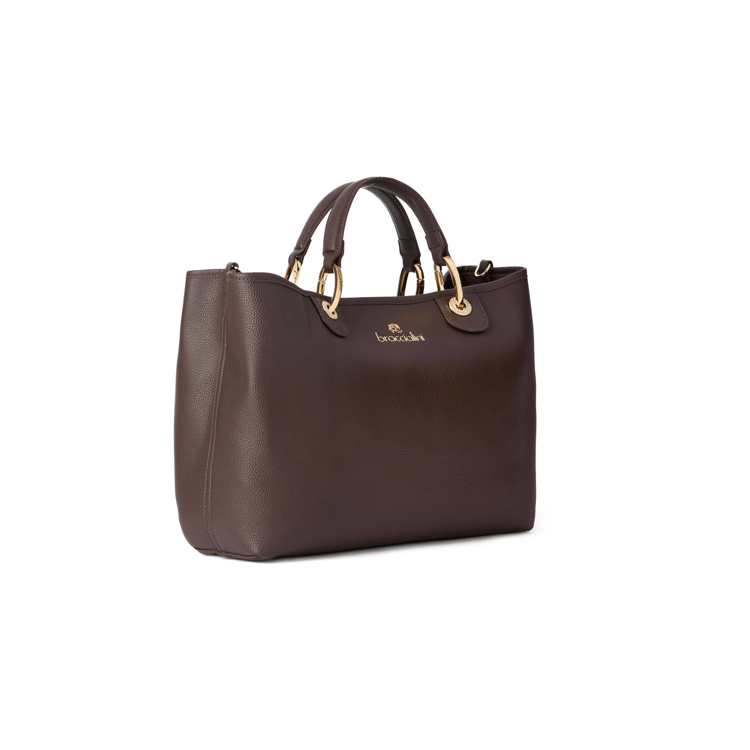 Braccialini Borsa Donna Firmata Beth con Pochette in Peluche