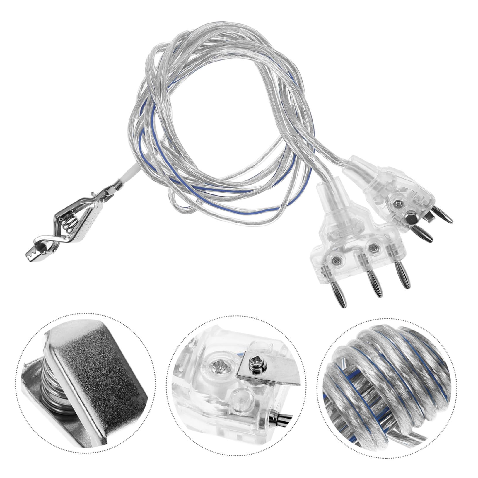Cordon de Escrime Transparent 4 Pièces pour Fleuret et Sabre Haute Performance Compétition Entraînement