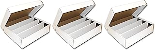 BCW 3200-Count Monster Storage Box for Standard 20pt Trading Cards, 200 lb. Test Strength 3 pk