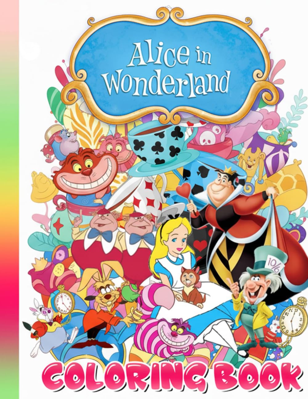 Coloring Book: Ignite Creative Confidence with Delightful Characters & Bold Outlines