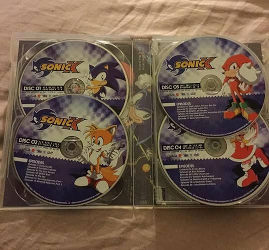 Amazon.co.jp: SONIC X COMPLETE SEASONS 1 & 2 - ソニックX : DVD