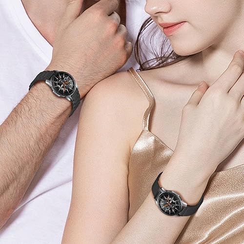 Miniatura 7 de GinCoband Paquete de 2 correas para Galaxy Watch 3 de 1.772 pulgadasGalaxy Watch de 1.811 pulgadasGear S3 Classic BandsS3 Frontier correas de reloj