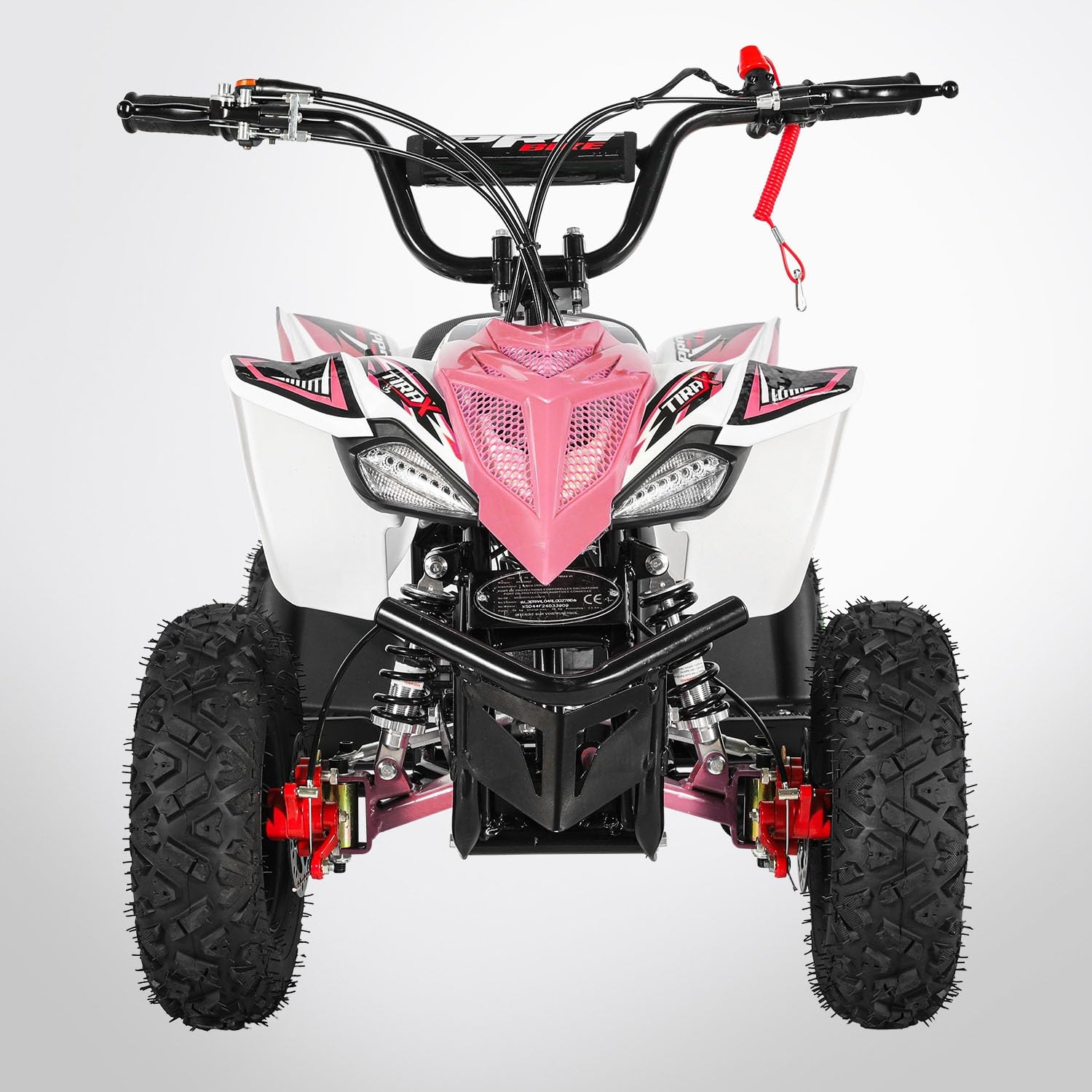 Pocket Quad TIRAX 49 - Mini Quad Enfant 50cc - Rose et blanc