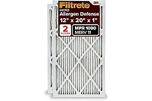 Filtrete 12x20x1 Air Filter: Protect Your Home from Microscopic Contaminants