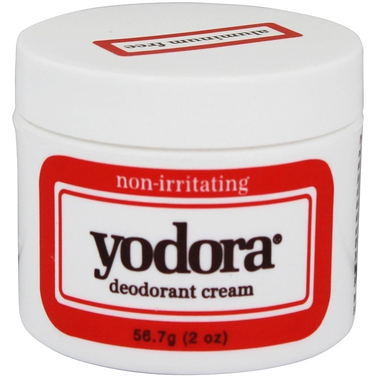 Yodora Deodorant Cream, Non-irritating - 2 oz (Pack of 4)