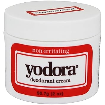 Numark Special Laboratories Inc. Yodora Deodorant Cream Jar 2 Oz by Yodora 6 pack