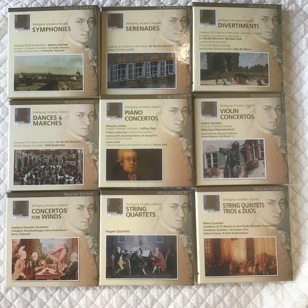 モーツァルト大全集　24巻　180CD Amazon.co.jp: モーツァルト大全集 24巻 180CD : おもちゃ