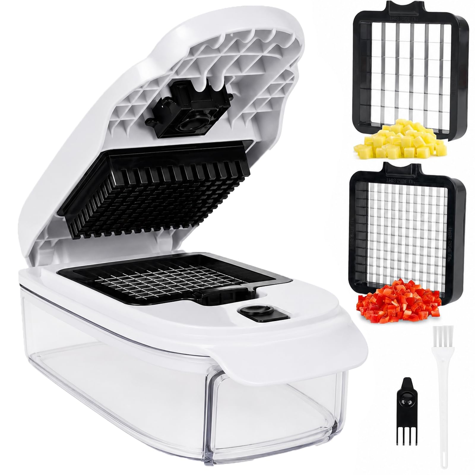 2-in-1 Vegetable Chopper, Box Chopper for Vegetables