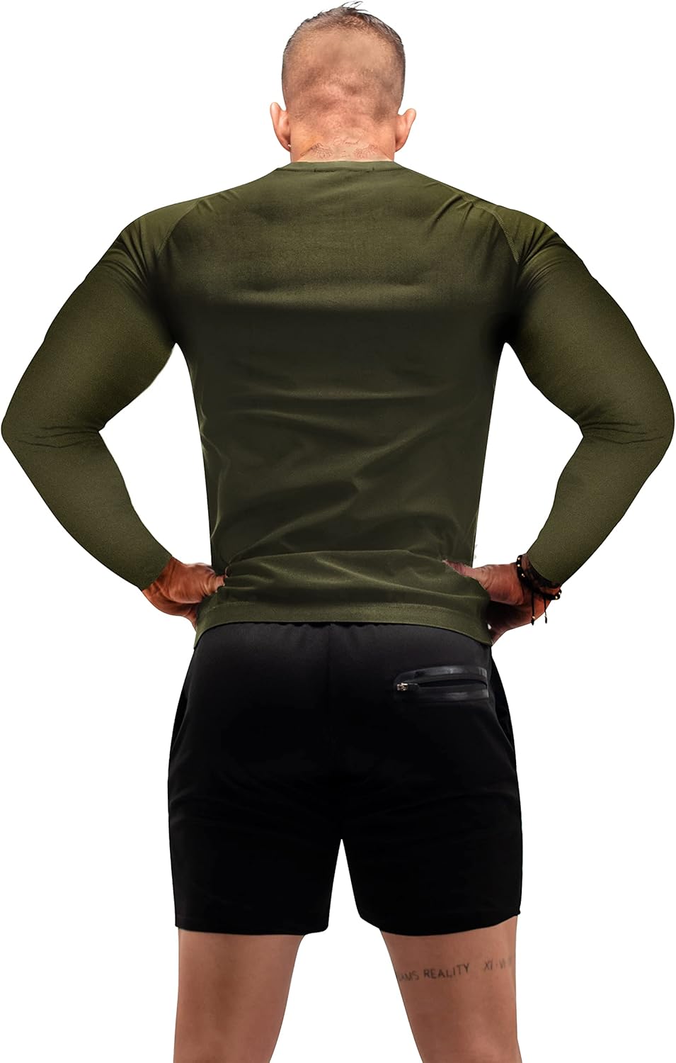 FUXERT Sauna Shirt for Men Long Sleeve Sauna Suit Heat Trapping Workout Shirts Sweat Enhance Vest for Workout Sports - Image 4