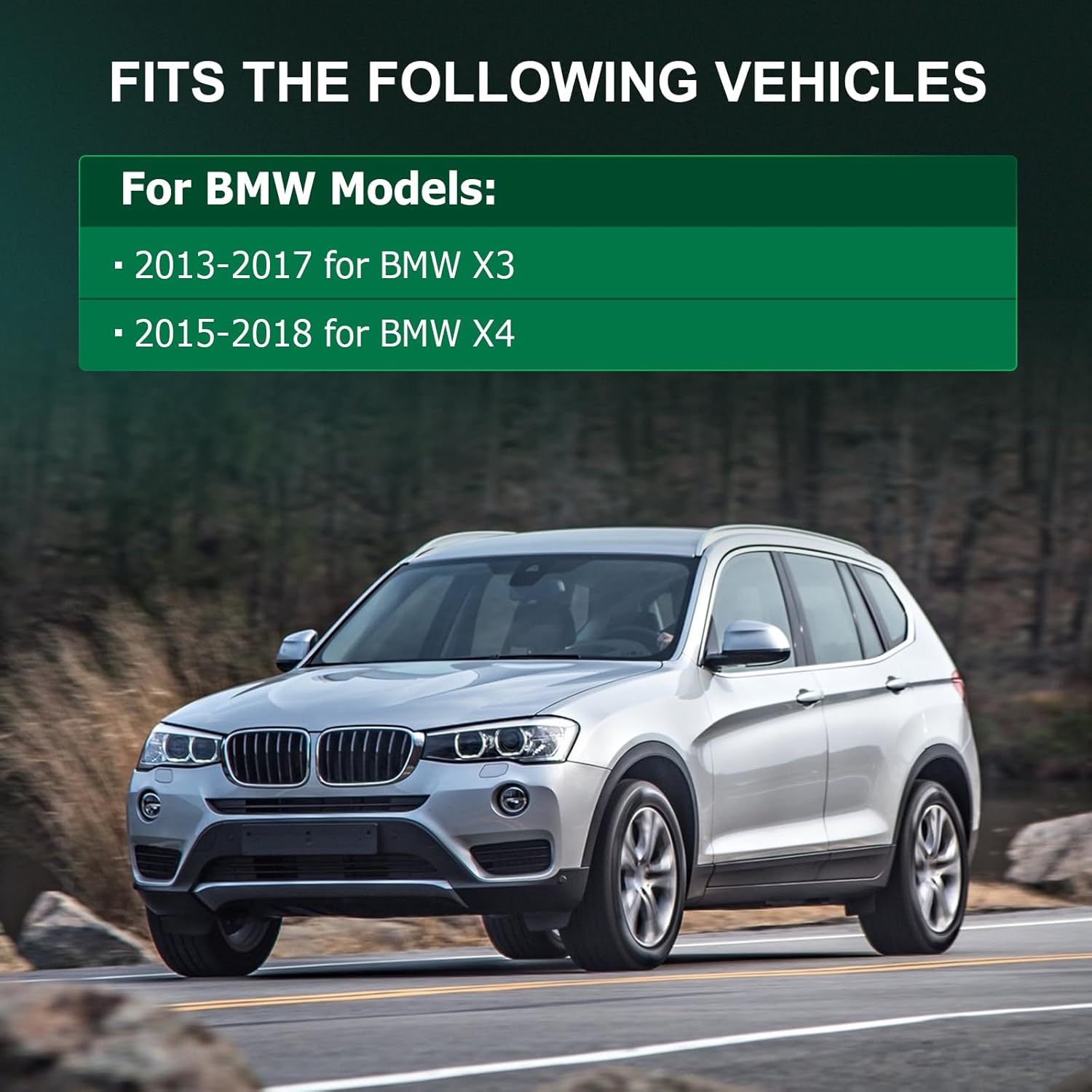 SCITOO Front Engine Motor Mount Transmission Mount Set for BMW X3 2013-2017,for BMW X4 2015-2018, A4082 A4086 A4083