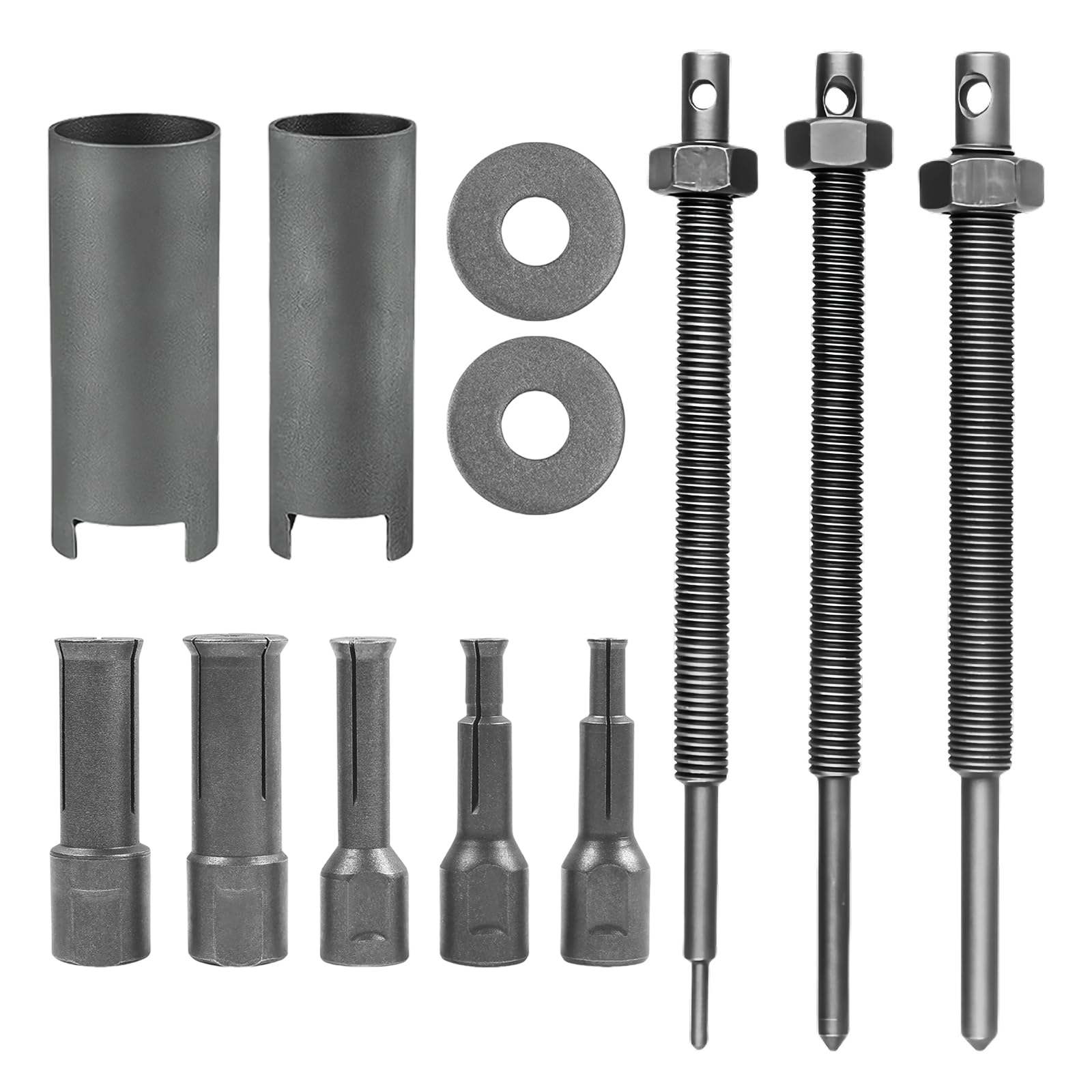 Extracteur de Roulement Interieur, 9-23mm Extracteur de Roulements Moto Velo, Universel Doutils Extracteur Roulement, Kit D'outils d'extraction, Ensemble D'extracteurs de Roulements Intérieurs (Gray)