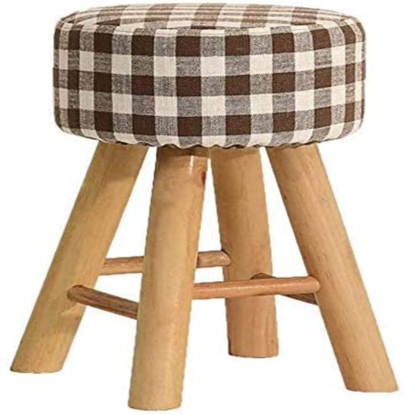 Pouf repose-pieds rond et doux pour soulager vos jambes fatiguées