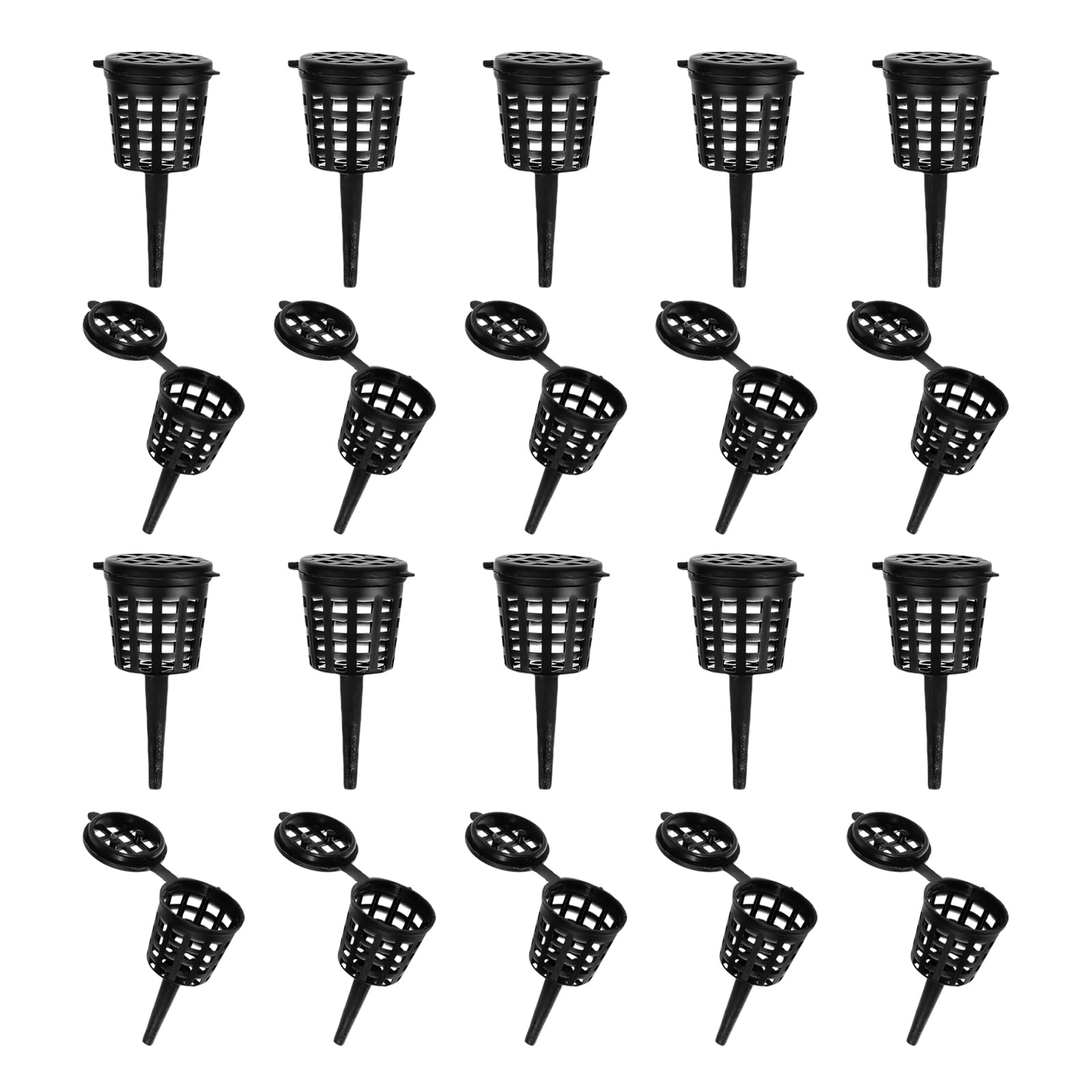 Tsophreniq B Modularized Design Hydroponics Container With Cover To Nutrient Loss In Water Ased Cultivation Gardening Accessory Stackable Plant Container