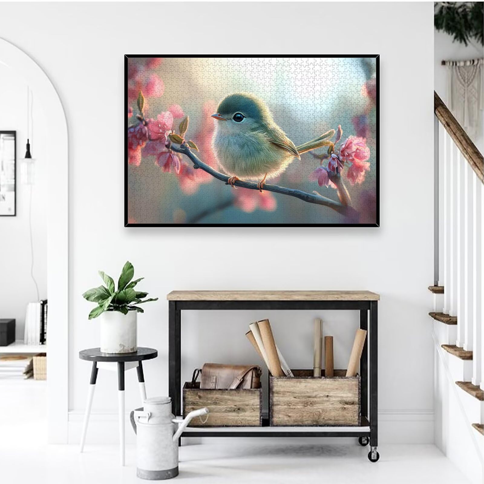 Puzzle Fleur 4000 Pièces Adultes, Puzzle 4000 Pièces pour Adultes et Enfants à Partir de 14 Ans, Oiseau Puzzles Bois de Qualité Supérieure avec Une Boîte d'Emballage Exquise, Cadeau Femme/Homme, -2057