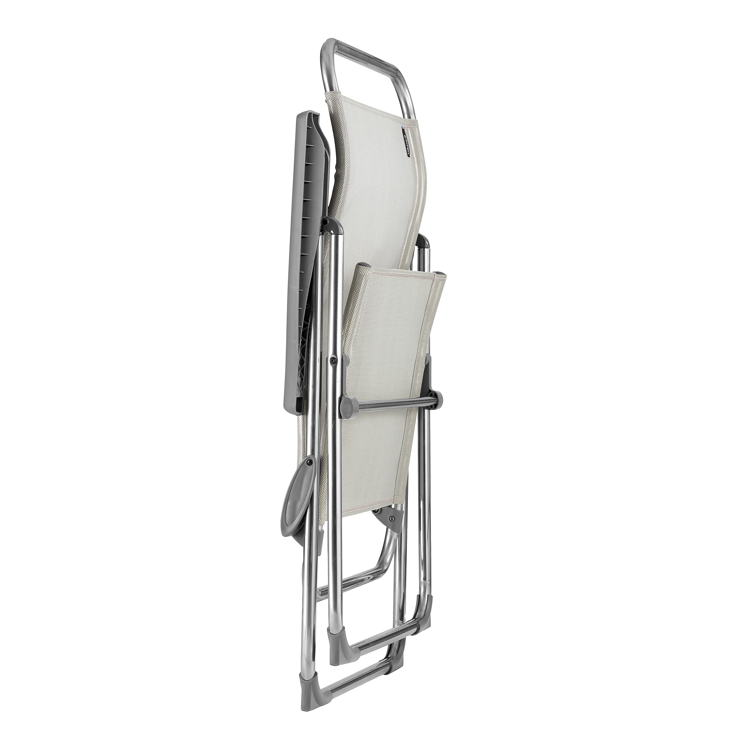 Lafuma Mobilier Alu Cham Sedia Pieghevole, Batyline, Beige, 62,5x67x111 cm