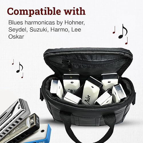 Vista 15 de Harmo - maletín para armónicas profesional