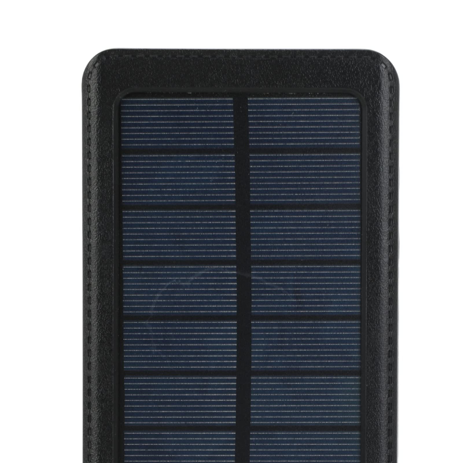 Power Bank Solare 30000mAh con Luce LED, Caricabatterie Portatile | Tre modalità di illuminazione, 4 porte di uscita USB, materiale ABS resistente, ideale per campeggio, pesca, ricarica di