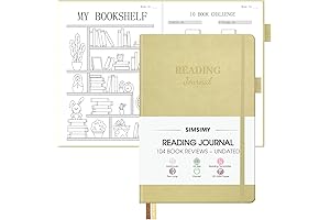 104 Book Reviews Reading Journal - Blind Book Date Journal