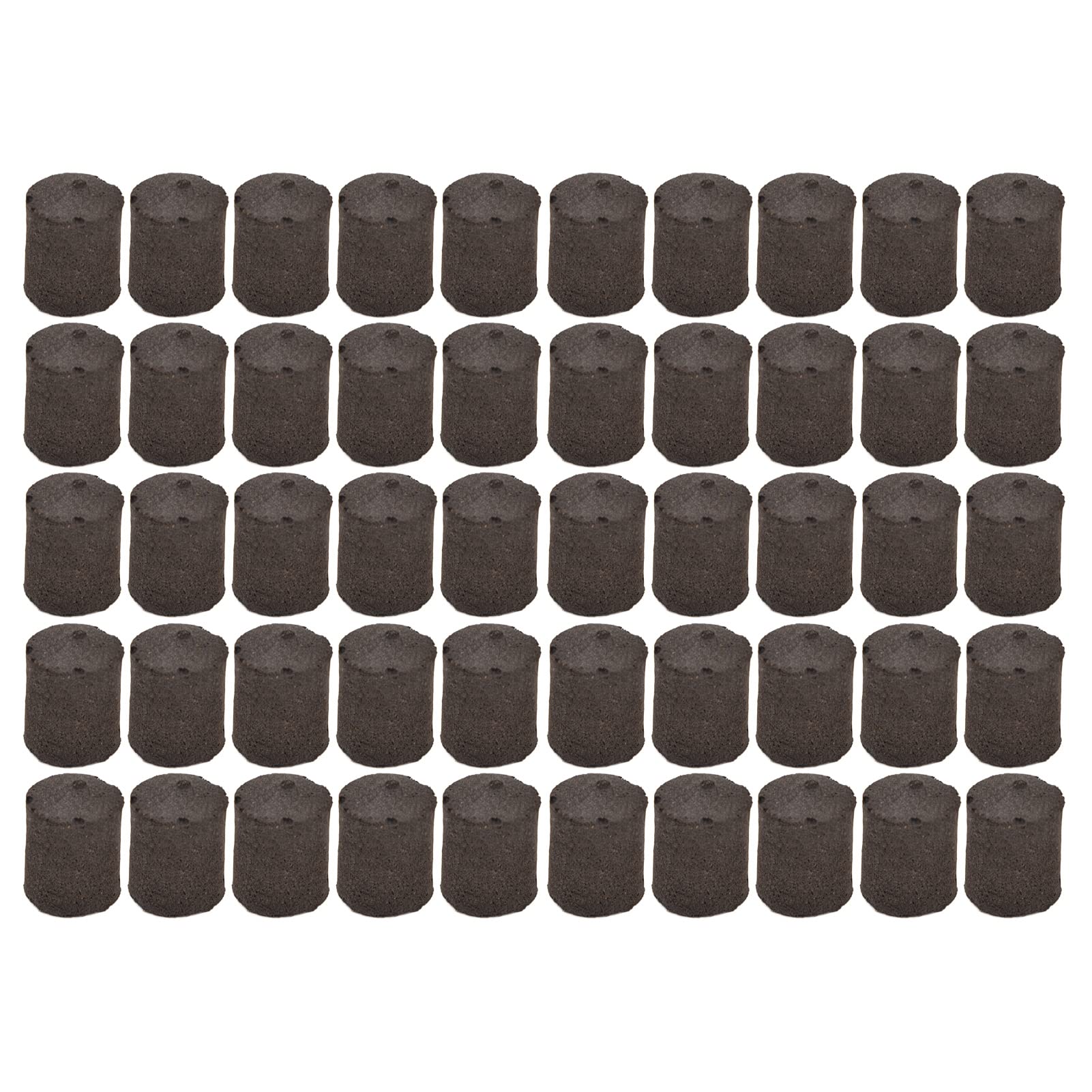 50 Piece Grow Plugs Seed Starter Plugs, Seed Growth Media Starter Blocks for Plant Propagation Hydroponics and Soil Applications