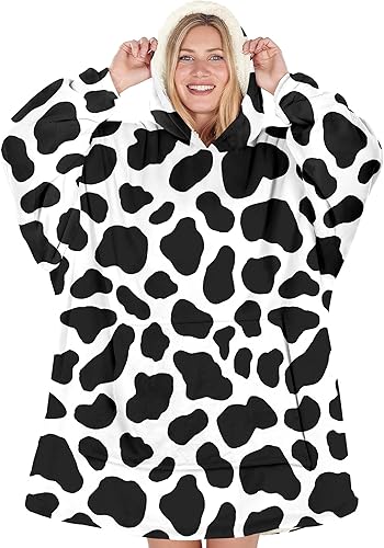 Miniatura 8 de Warmstorey Regalos para mamá, manta con capucha de mamá oso, manta de franela de gran tamaño con capucha para adultos, mujeres, mamá