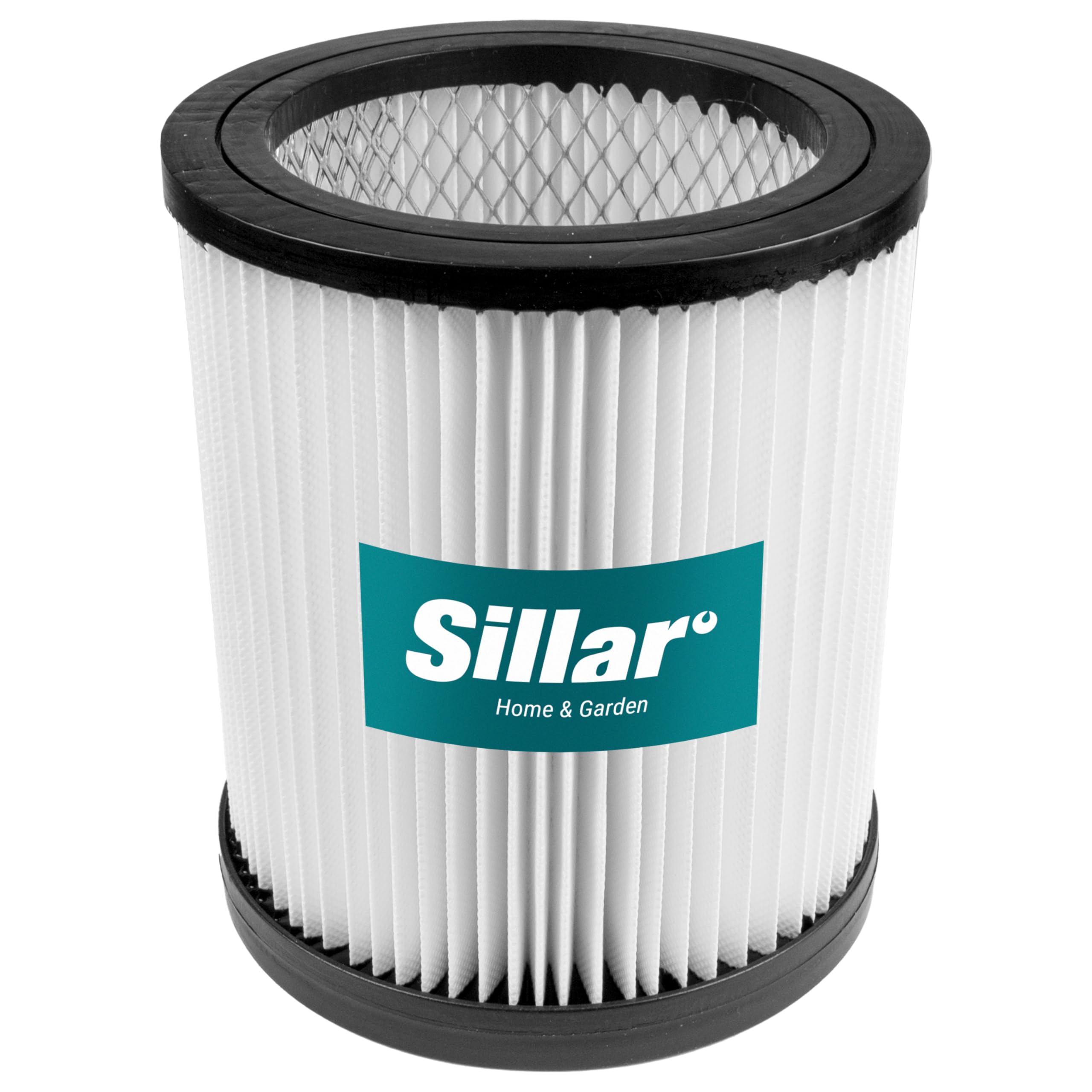 Sillar Filtr do odkurzacza kompatybilny z Parkside PWD 12, 20, 25, 30, 35 A1 A2 B1 C4 oraz PNTS 1400 H4 – zmywalny filtr poliestrowy, wysoka efektywność filtracji, zamiennik Parkside 91096424