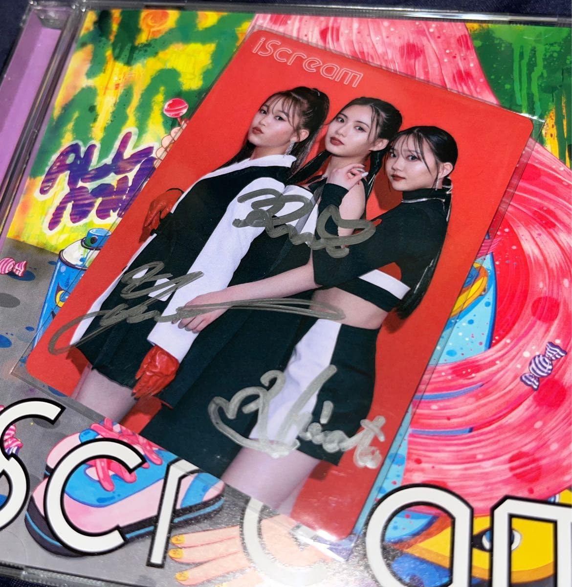 Amazon.co.jp: iScream 直筆サイン トレカ カード HINATA RUI YUNA 