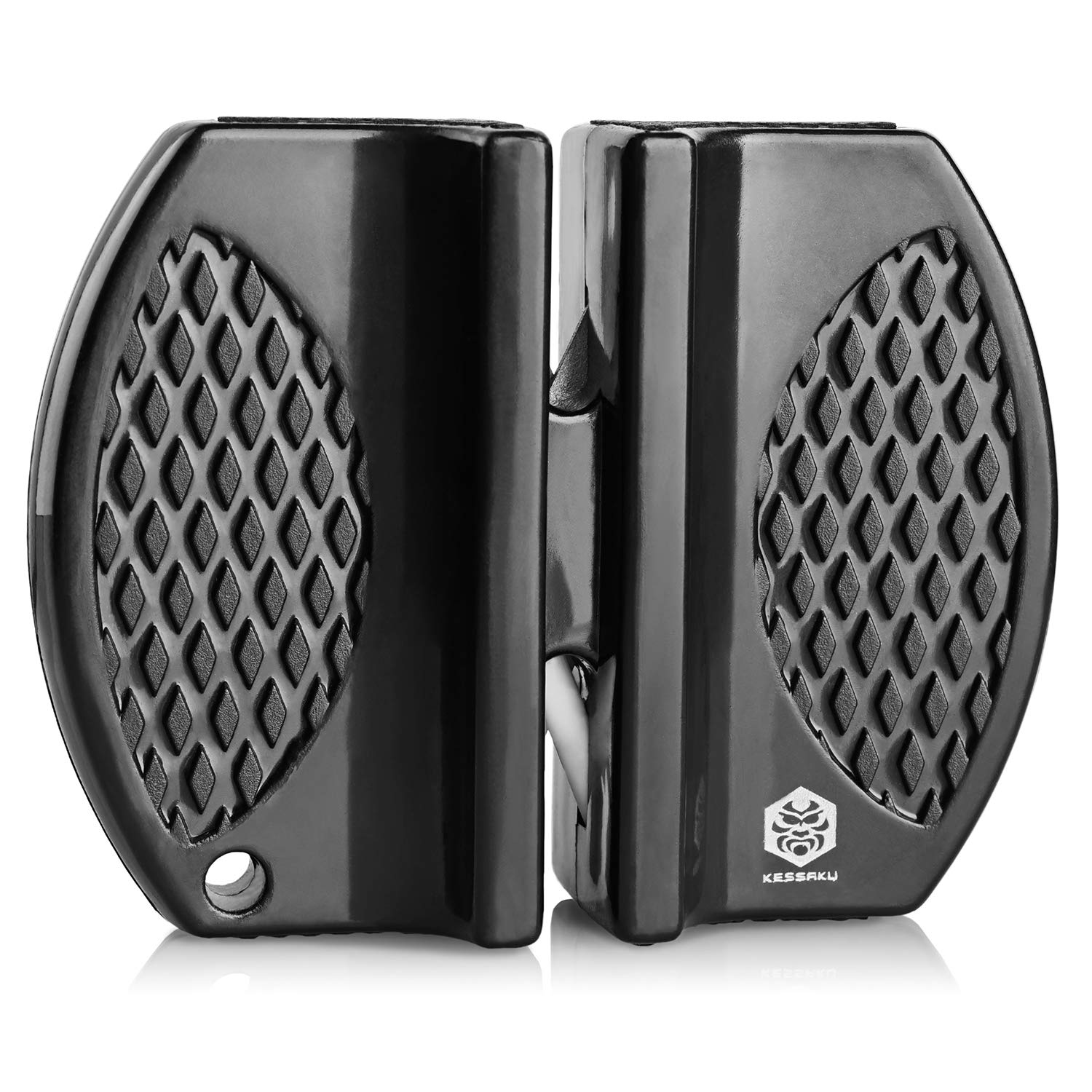 KESSAKU2 Step Knife Sharpener- Two Tungsten Carbide Blades Two Ceramic Rods