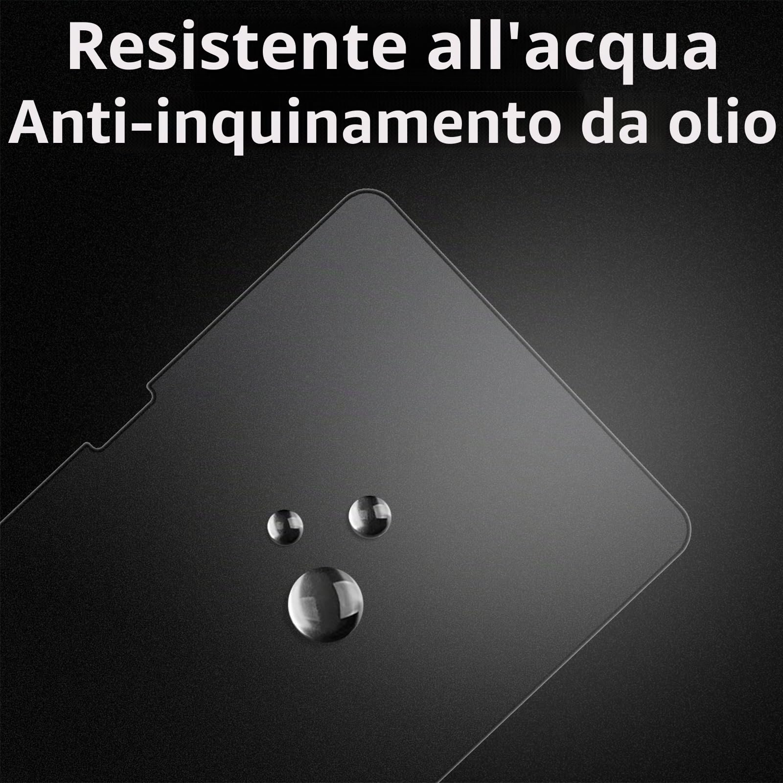 Mothca Pellicola Opaca per iPad Air 11 Pollici M2 M3 Vetro Temperato HD 9H Anti-Impronte Antiriflesso